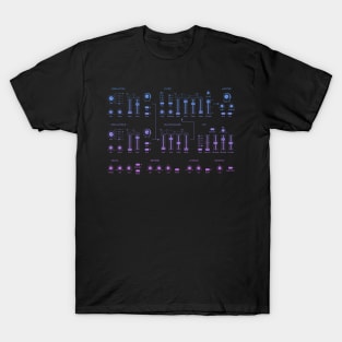 Synthesizer - Gradient Synth T-Shirt